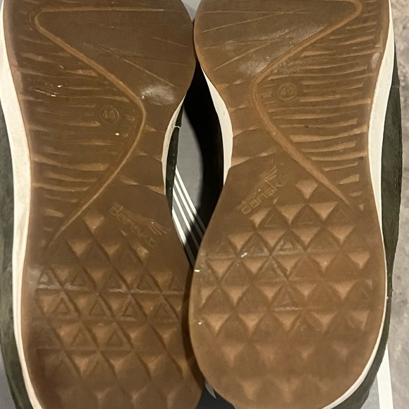 Dansko Olive Green Suede Women's Sneakers - Picture 7 of 7